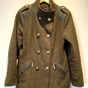 Vince Camuto Military Style Wool Jacket